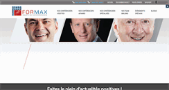Desktop Screenshot of formax.qc.ca
